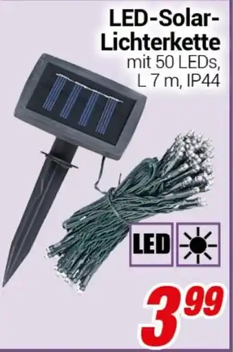CENTERSHOP LED-Solar- Lichterkette Angebot