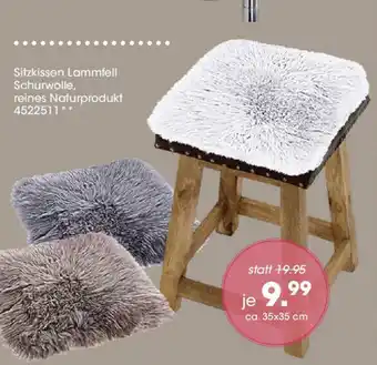 Möbel Martin Sitzkissen Lammfell Angebot
