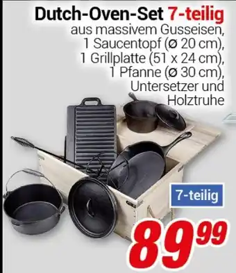 CENTERSHOP Dutch-Oven-Set 7-teilig Angebot