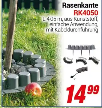 CENTERSHOP Rasenkante RK4050 Angebot