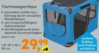 Globus Baumarkt Tiertransportbox Angebot