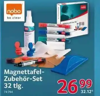 Selgros Nobo Magnettafel-zubehör-set 32-tlg Angebot