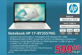 Selgros Hp Notebook 17-by3557ng Angebot