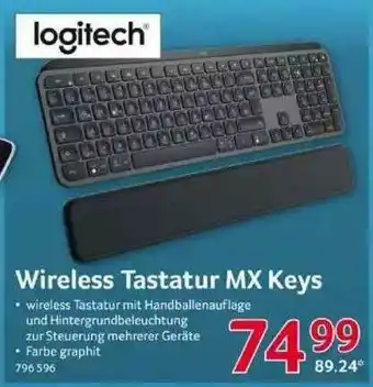 Selgros Logitech Wireless Tastatur Mx Keys Angebot