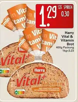 WEZ Harry Vital & Vitamin Brot Angebot