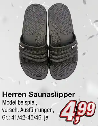 KiK Herren Saunaslipper Angebot