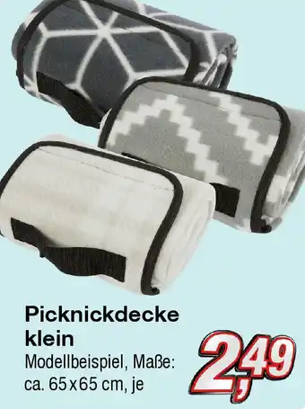 KiK Picknickdecke klein Angebot