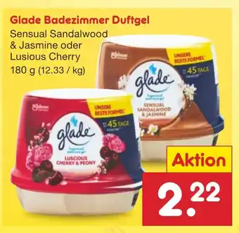 Netto Marken-Discount Glade Badezimmer Duftgel 180g Angebot