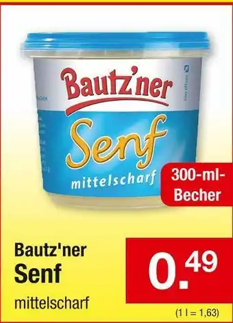 Zimmermann Bautz'ner senf Angebot