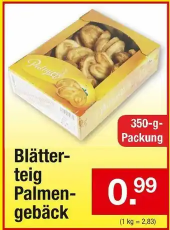 Zimmermann Blätterteig palmengebäck Angebot