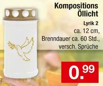 Zimmermann Kompositions öllicht Angebot