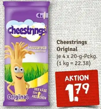 nahkauf Cheestrings Original 4x20 g Pckg. Angebot