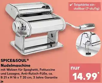 Kaufland SPICE&SOUL Nudelmaschine Angebot