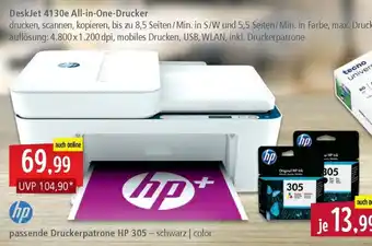 Pfennigpfeiffer hp DeskJet 4130e All-in-One-Drucker Angebot