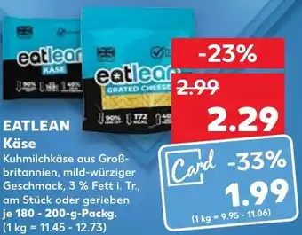 Kaufland EATLEAN Käse 180-200 g Packg. Angebot