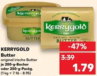 Kaufland KERRYGOLD Butter 200 g Becher oder 250 g Packg. Angebot