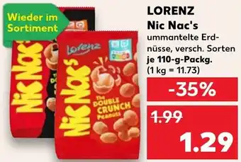 Kaufland LORENZ Nic Nac's 110 g Packg. Angebot