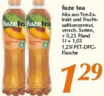 inkoop fuze tea 1,25 L Angebot