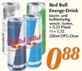 inkoop Red Bull Energy-Drink 250ml DPG-Dose Angebot