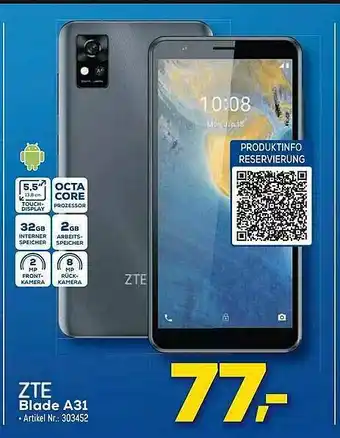 Euronics Berlet Zte Blade A31 Angebot