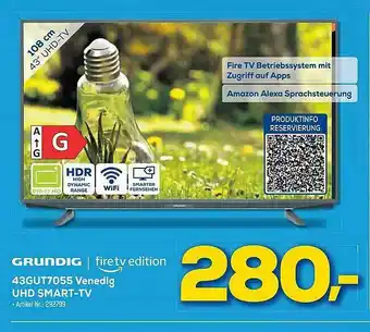 Euronics Berlet Grundig 43gut70555 Venedig Uhd Smart-tv Angebot