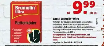 Hagebau Bayer Brumolin Ultra Angebot