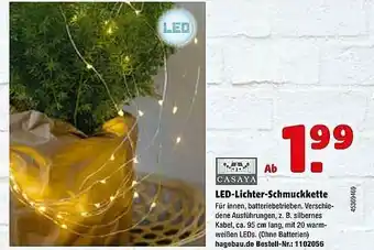 Hagebau Casaya Led-lichter-schmuckette Angebot