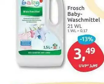 Budni Frosch Baby-waschmittel Angebot