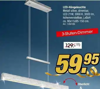 Zurbrüggen Led-hängeleuchte Angebot