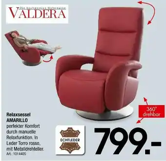 Zurbrüggen Valdera relaxsessel amarillo Angebot