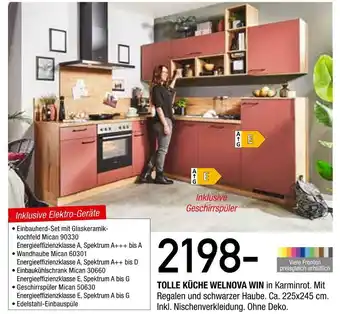 Osca Möbel Tolle küche welnova win Angebot