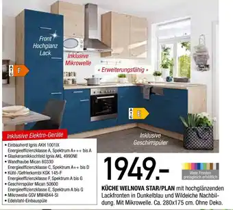 Osca Möbel Küche welnova star/plan Angebot