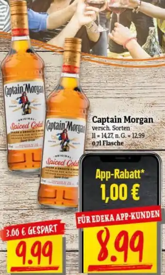 NP Discount Captain Morgan 0,7 L Flasche Angebot