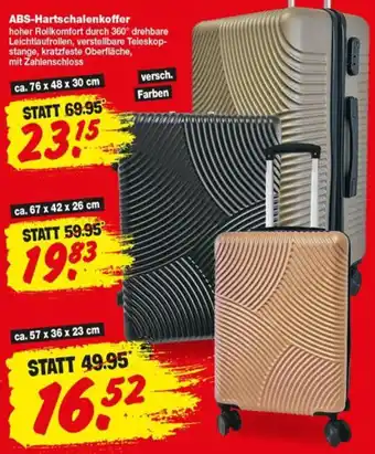 Repo Markt ABS-Hartschalenkoffer Angebot