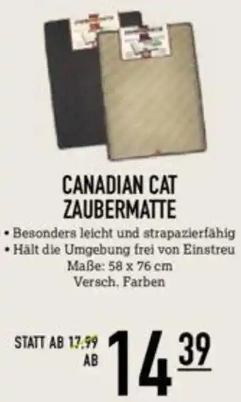 Kölle Zoo CANADIAN CAT ZAUBERMATTE Angebot