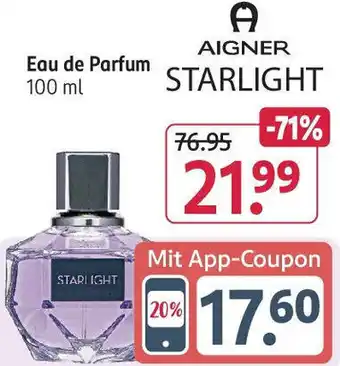 Rossmann AIGNER STARLIGHT Eau de Parfum 100 ml Angebot