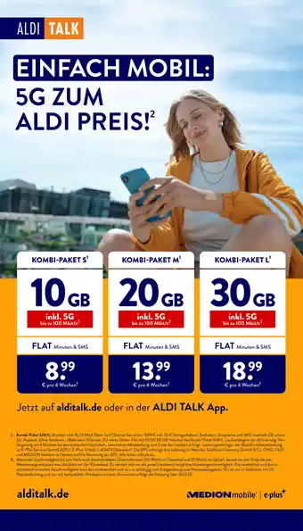 Aldi Süd ALDI TALK KOMBI-PAKET S Angebot