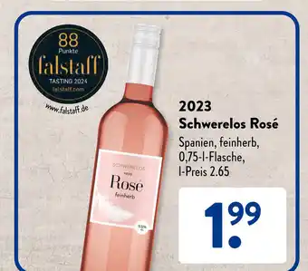 Aldi Süd 2023 Schwerelos Rosé 750ml Angebot