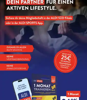 Aldi Süd ALDI SPORTS 1 MONAT TRAINIEREN! Angebot