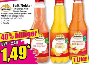 Norma Valensina Saft/Nektar 1 Liter Angebot