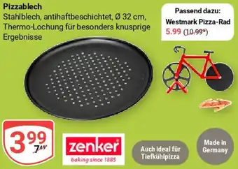 Globus Zenker Pizzablech Angebot