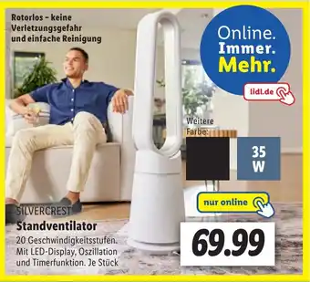 Lidl SILVERCREST Standventilator Angebot