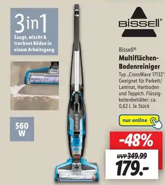 Lidl Bissell Multiflächen- Bodenreiniger Typ CrossWave 17132" Angebot