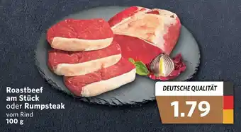 Combi Roastbeef oder Rumpsteak 100g Angebot