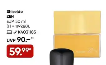 Galeria Shiseido ZEN EdP 50 ml Angebot