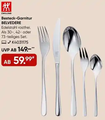 Galeria ZWILLING Besteck-Garnitur BELVEDERE Angebot