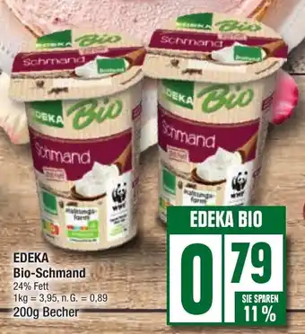 Edeka EDEKA Bio-Schmand 200g Becher Angebot