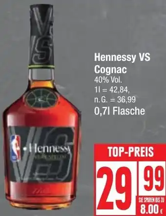 Edeka Hennessy VS Cognac 0,7 L Flasche Angebot