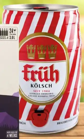 Lidl FRÜH KÖLSCH BIERFASS MIT ZAPFHAHN 5 LITER PFANDFREI Angebot