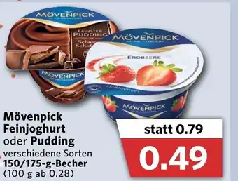 Combi Mövenpick Feinjoghurt oder Pudding 150/175g Becher Angebot